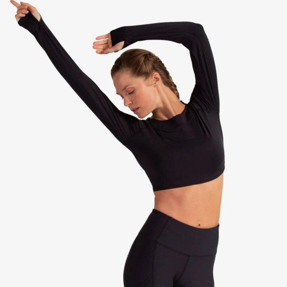 Bloq UV Women's Crop Top Black Size L